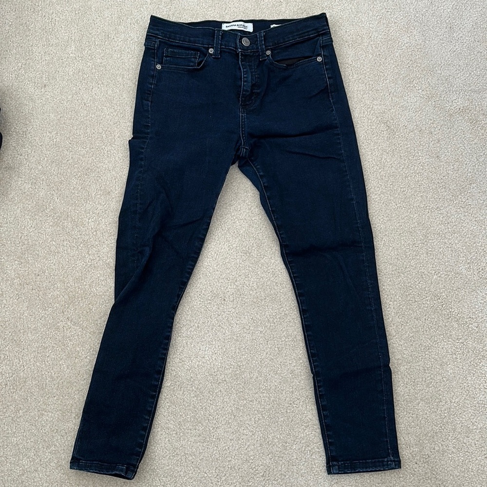 Banana Republic High Rise Skinny Ankle